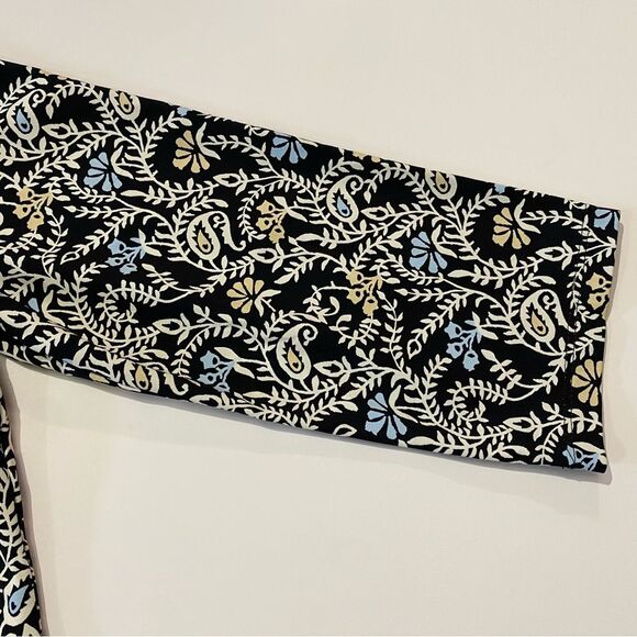 J.McLaughlin Floral Paisley Long Mini Shift Dress Women's Size Large - Picture 10 of 13